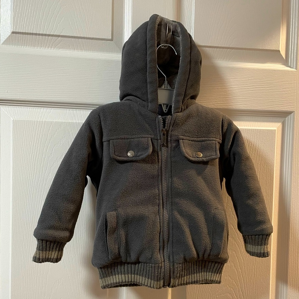 Pumpkin Patch Grey Jacket Size 24 Months